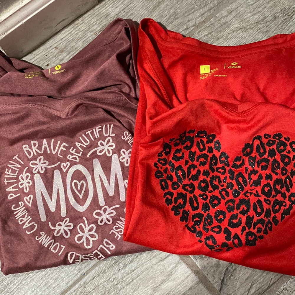 Cheetah Heart and Mom shirt (136)